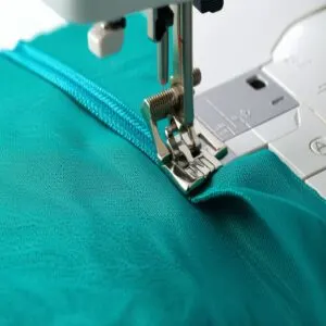 Stitching The Zipper