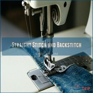 Straight Stitch and Backstitch