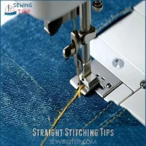 Straight Stitching Tips