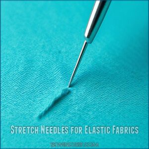 Stretch Needles for Elastic Fabrics