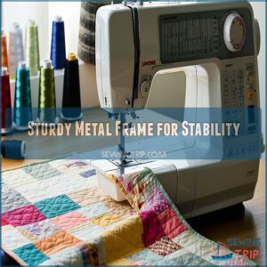 Sturdy Metal Frame for Stability