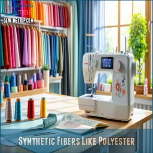 Synthetic Fibers Like Polyester