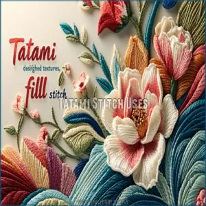 Tatami Stitch Uses