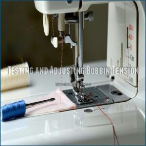 Testing and Adjusting Bobbin Tension