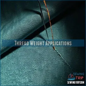 Thread Weight Applications