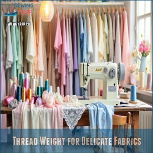 Thread Weight for Delicate Fabrics