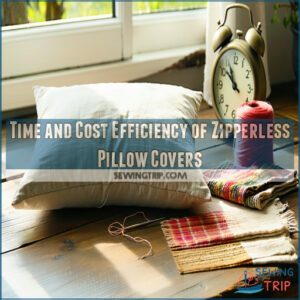 Time and Cost Efficiency of Zipperless Pillow Covers