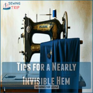 Tips for a Nearly Invisible Hem