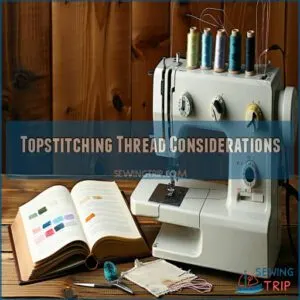 Topstitching Thread Considerations