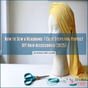 tutorialshow to sew a headband