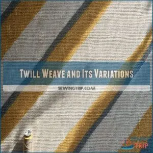 Twill Weave and Its Variations