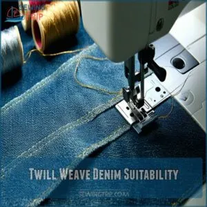 Twill Weave Denim Suitability