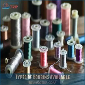 Types of Bobbins Available