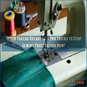 upper thread breaking prevention