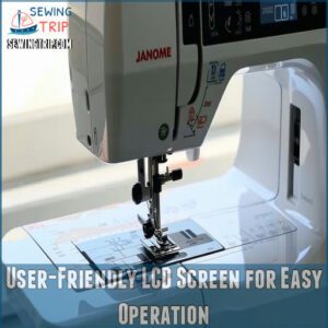 User-Friendly LCD Screen for Easy Operation