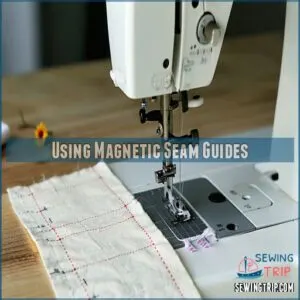 Using Magnetic Seam Guides