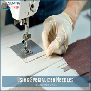 Using Specialized Needles