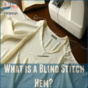 What is a Blind Stitch Hem