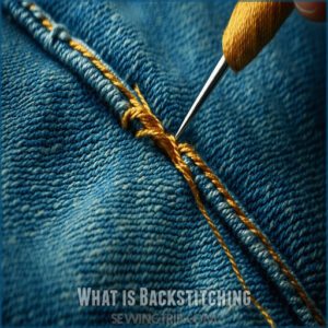 What is Backstitching