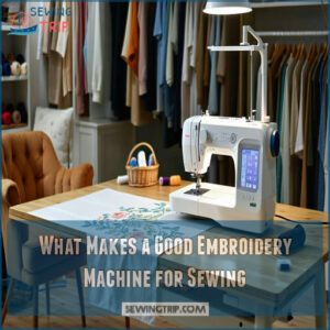 What Makes a Good Embroidery Machine for Sewing