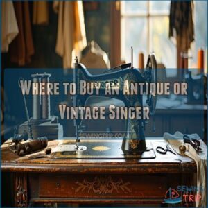 Where to Buy an Antique or Vintage Singer