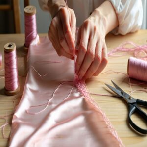 Whip Stitch for Delicate Fabrics