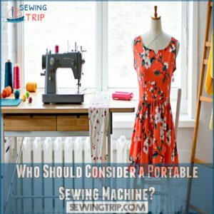 Who Should Consider a Portable Sewing Machine