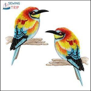 2 Pcs Cute Birds and