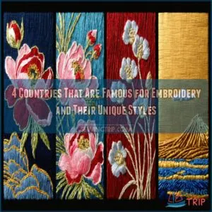 4 countries that are famous for embroidery