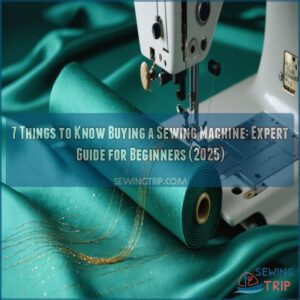 7 things to know buying a sewing machine