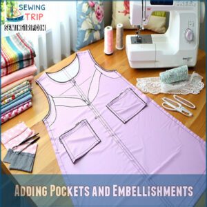 Adding Pockets and Embellishments