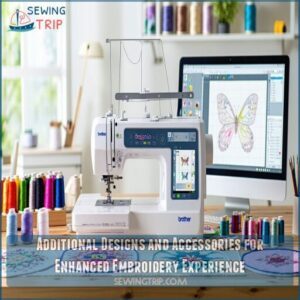 Additional Designs and Accessories for Enhanced Embroidery Experience