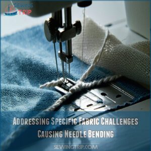 Addressing Specific Fabric Challenges Causing Needle Bending