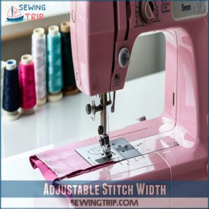 Adjustable Stitch Width