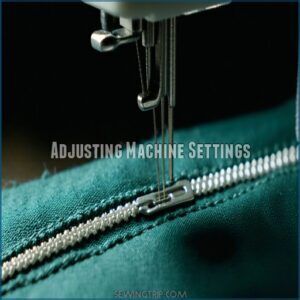 Adjusting Machine Settings Adjusting Machine Settings