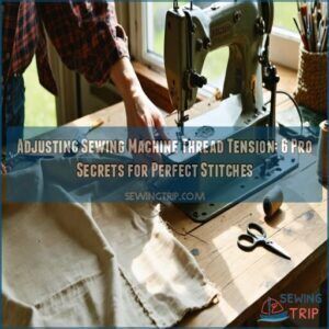 adjusting sewing machine thread tension