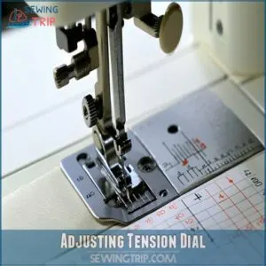 Adjusting Tension Dial