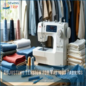 Adjusting Tension for Various Fabrics