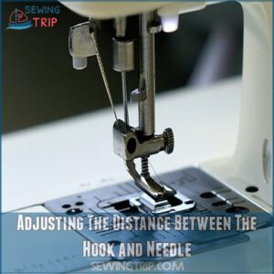 Adjusting The Distance Between The Hook and Needle