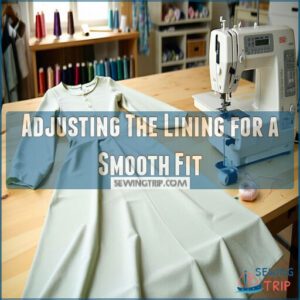 Adjusting The Lining for a Smooth Fit