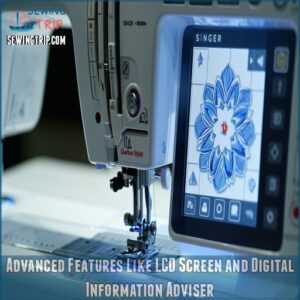 Advanced Features Like LCD Screen and Digital Information Adviser