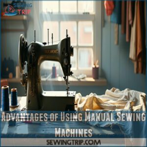 Advantages of Using Manual Sewing Machines