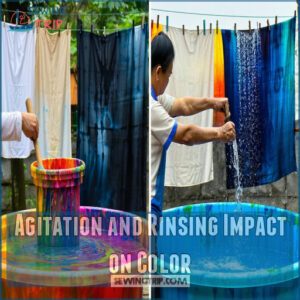 Agitation and Rinsing Impact on Color