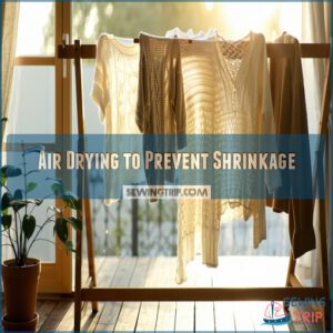 Air Drying to Prevent Shrinkage