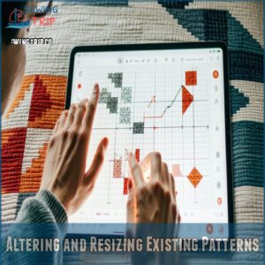 Altering and Resizing Existing Patterns