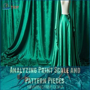 Analyzing Print Scale and Pattern Pieces