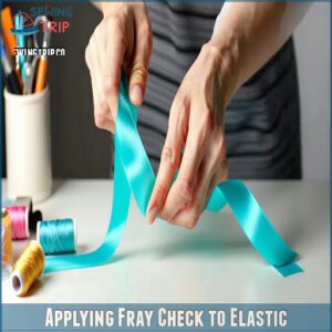 Applying Fray Check to Elastic