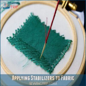 Applying Stabilizers to Fabric