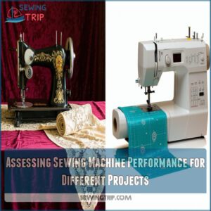 Assessing Sewing Machine Performance for Different Projects