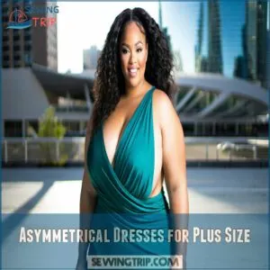 Asymmetrical Dresses for Plus Size